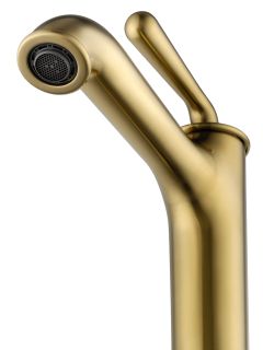 Смеситель для раковины Wonzon & Woghand Steam WW-88239008-BG брашированное золото